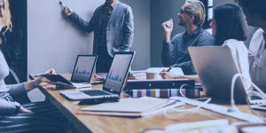 Capa de artigo: investidor arrojado.